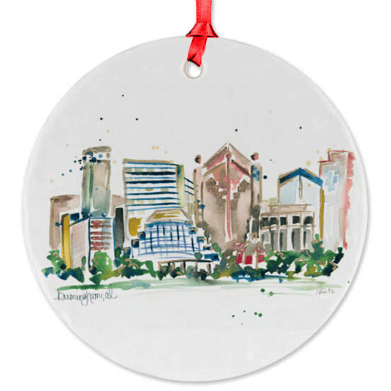 Birmingham ornament, $25, from SB Shop Hostess holiday gifts: Birmingham ornament from SB Shop