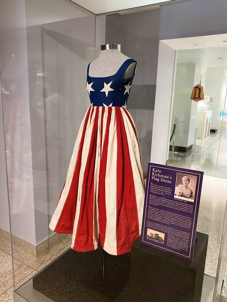 Dress at an exhibit at the Parthenon