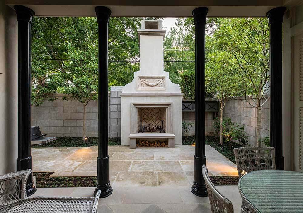 Nashville backyard living space