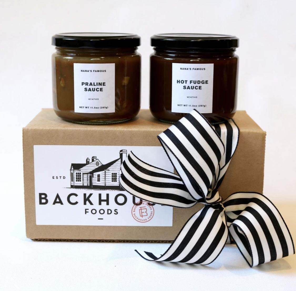 Backhouse Foods gift sets, $28 to $52, here Backhouse Foods gift set