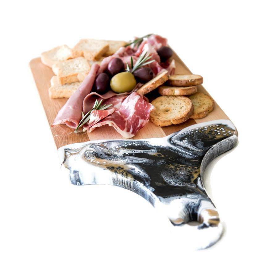 Lynn and Liana cheeseboard, $45, at Dazzle Hostess gifts Memphis: Lynn and Liana cheeseboard