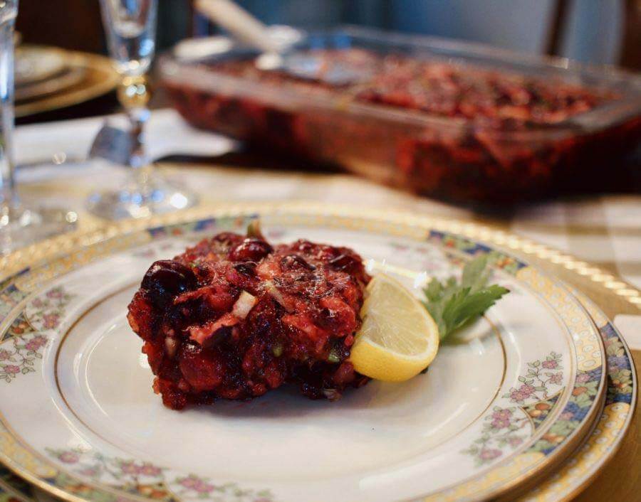 Click below for Chef Beverly's Cranberry Salad recipe. Image: Beverly Blaylock Beverly Blaylock's Cranberry Salad