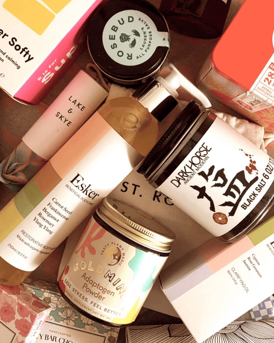 Beauty products from Lemon Laine