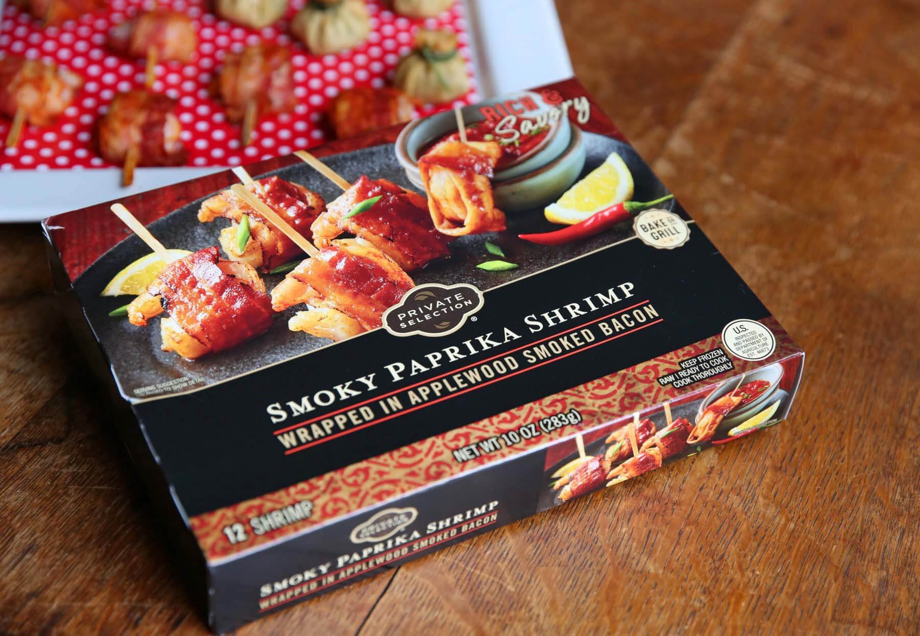 The Private Selection Smoky Paprika Shrimps add seafood flare to your holiday party. Not to mention they're packed with plenty of flavor. Private Selection Smoky Paprika Shrimp appetizer for a holiday party
