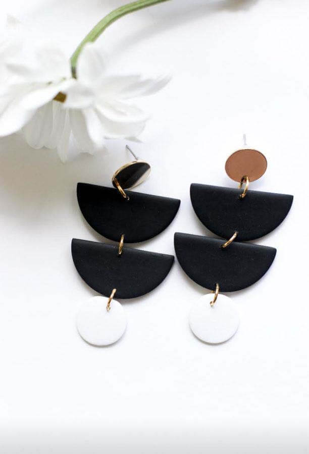 The Olivia earrings from Studio Laudres