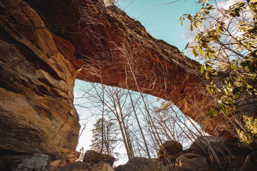 Our Top 3 State Parks in (Almost) Every Southern State - 5 Natural Bridge Red River Gorge Kentucky