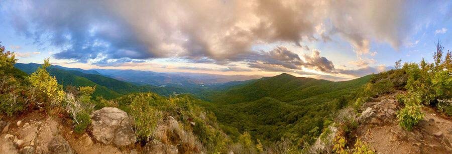 Pinnacle Park during warm weather