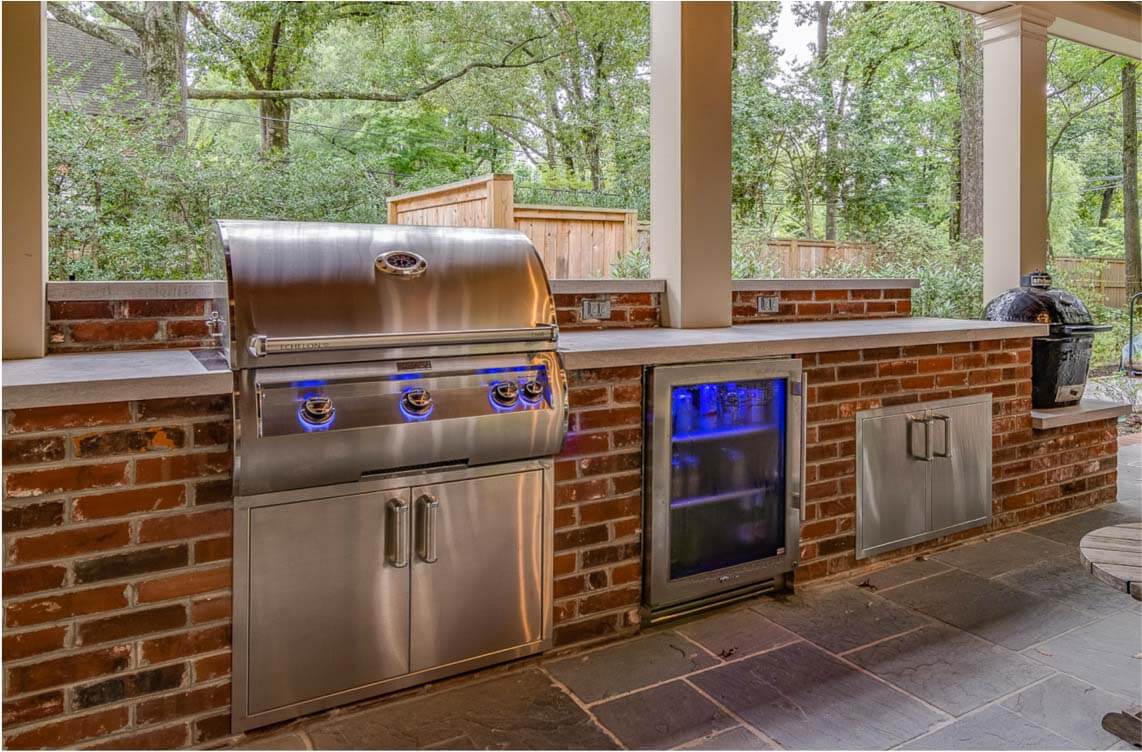 Custom kitchen built by Bishop Hearth and Home | Image: Bishop Hearth and Home Custom kitchen, built by Bishop Hearth and Home