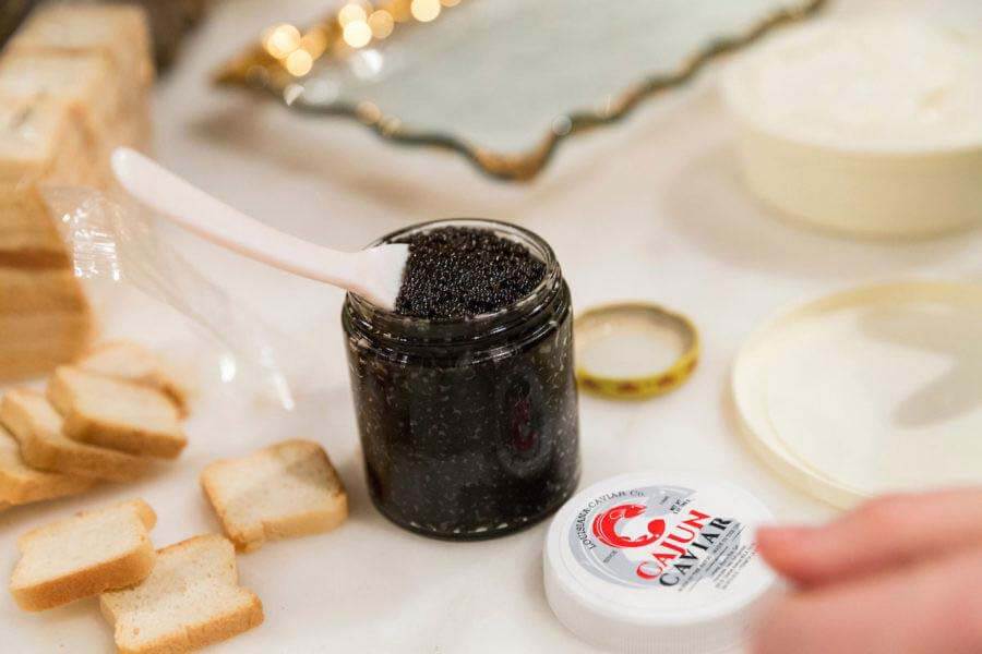 We're delighted to have been introduced to this Southern gourmet food brand by Chef Hunter! Image: Cajun Caviar Cajun Caviar