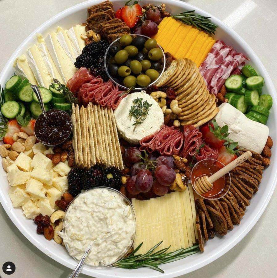 Nashville Charcuterie Company cheese board and charcuterie display