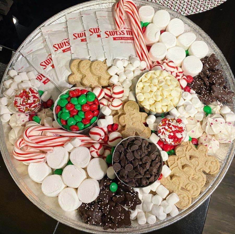 Nashville Charcuterie Company hot cocoa tray