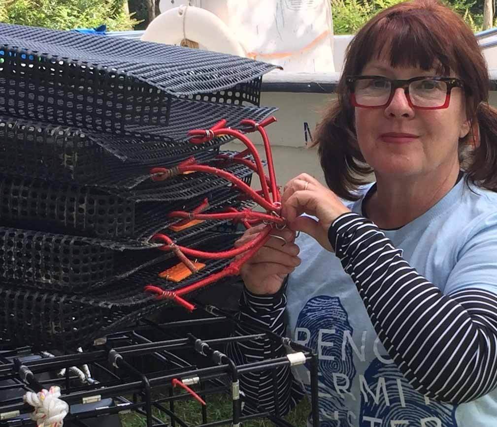 Anita of French Hermit Oyster Co.