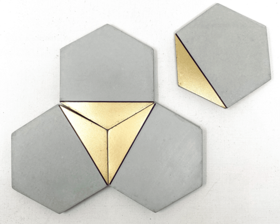 Set of coasters, $30, at the beehive | Image: the beehive four coasters beehive