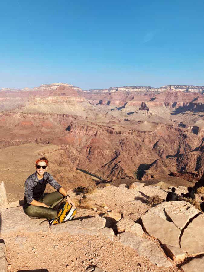 Zoe visits Grand Canyon