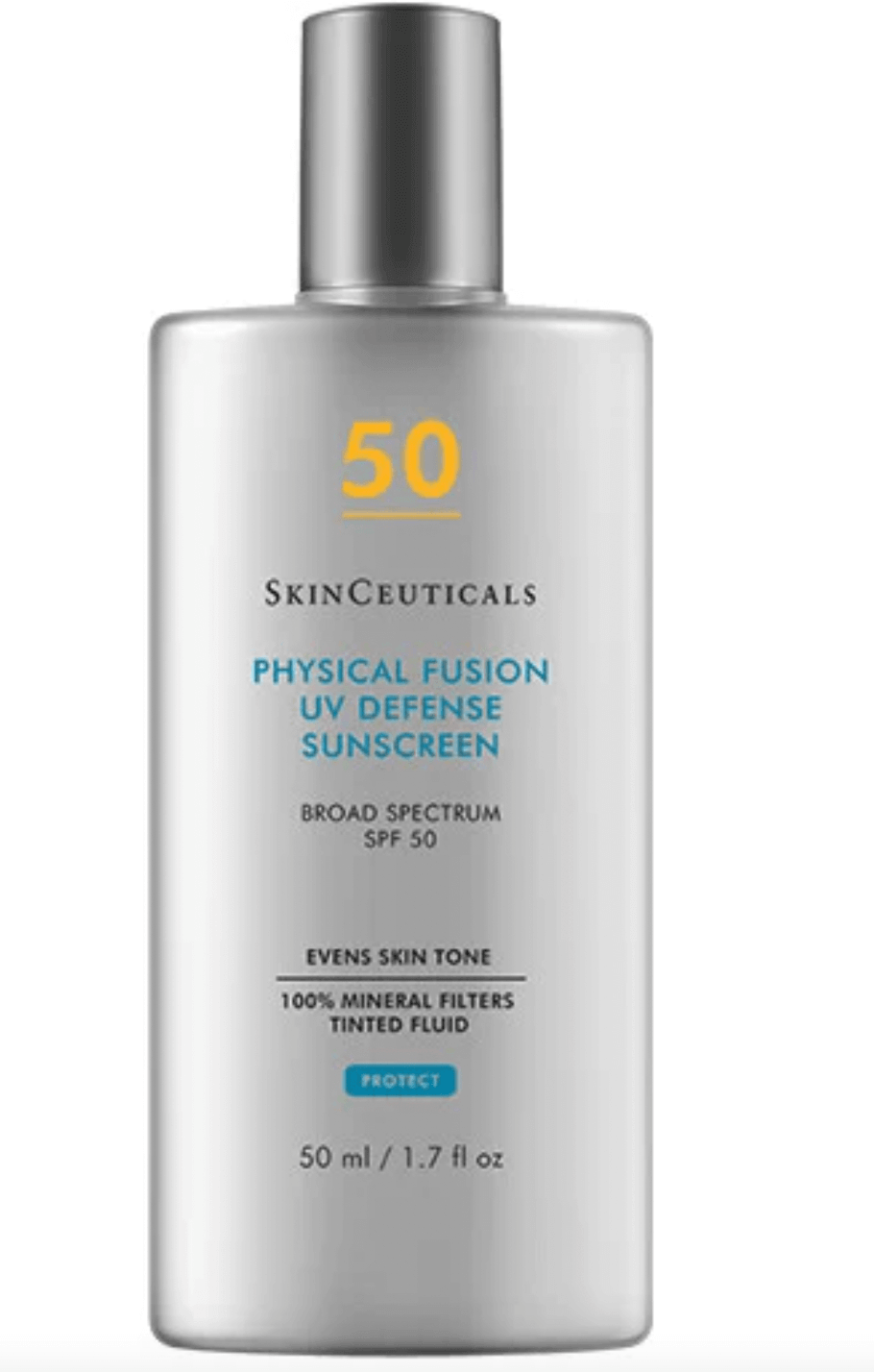 Physical Fusion UV Defense sunscreen, $30, by SkinCeuticals