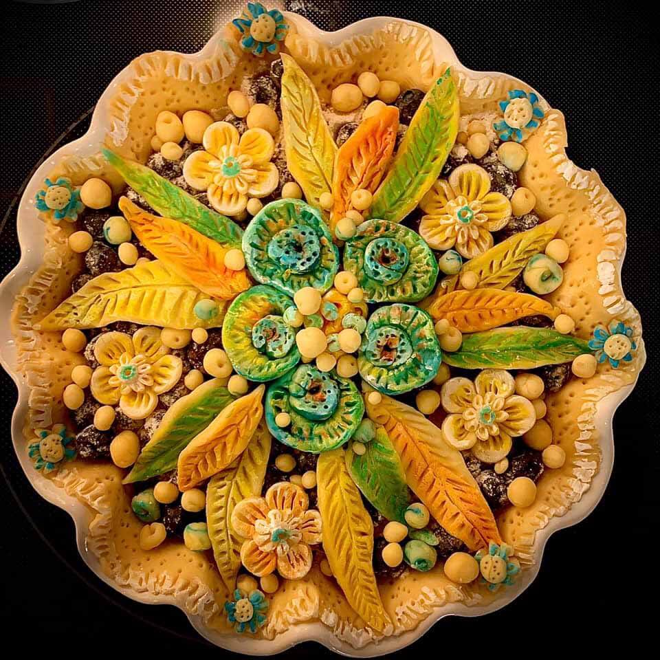 Pie artist Karen Freidt's beautiful pie