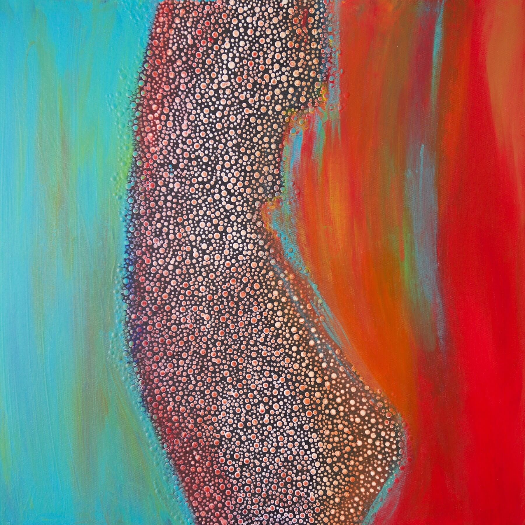 "One Step At A Time..." by Kentucky artist Lakshmi Sriraman