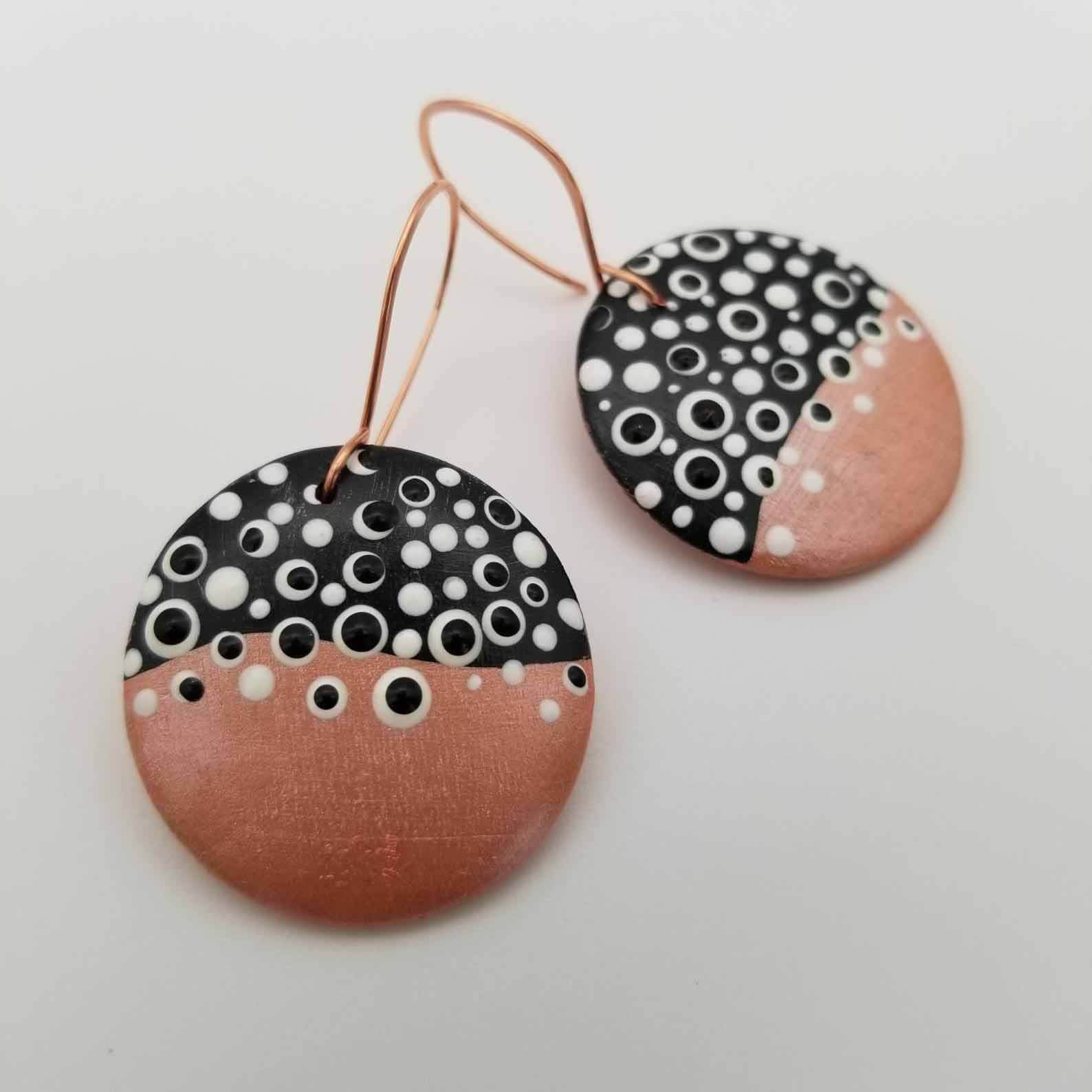 Earring by Kentucky artist Lakshmi Sriraman