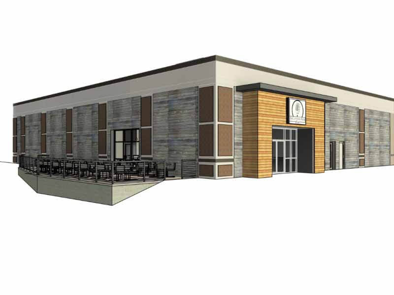 Rendering of The Listening Room's new Pigeon Forge location