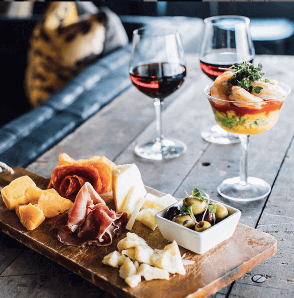 Custom cocktails and wine? Yes, please! Image: BarWare Wine and cheese at BarWare Memphis