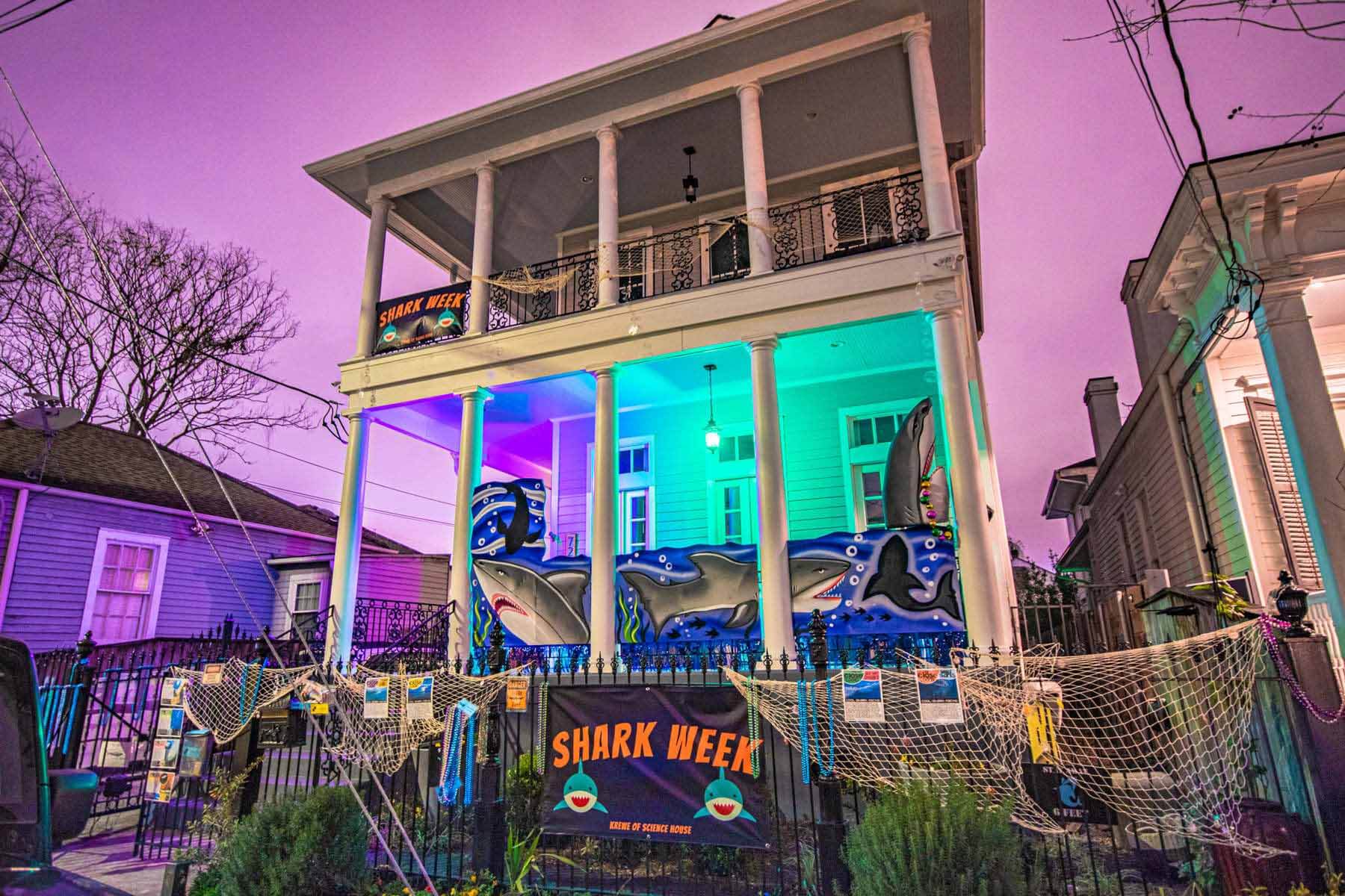 Krewe of House Floats — Shark Week