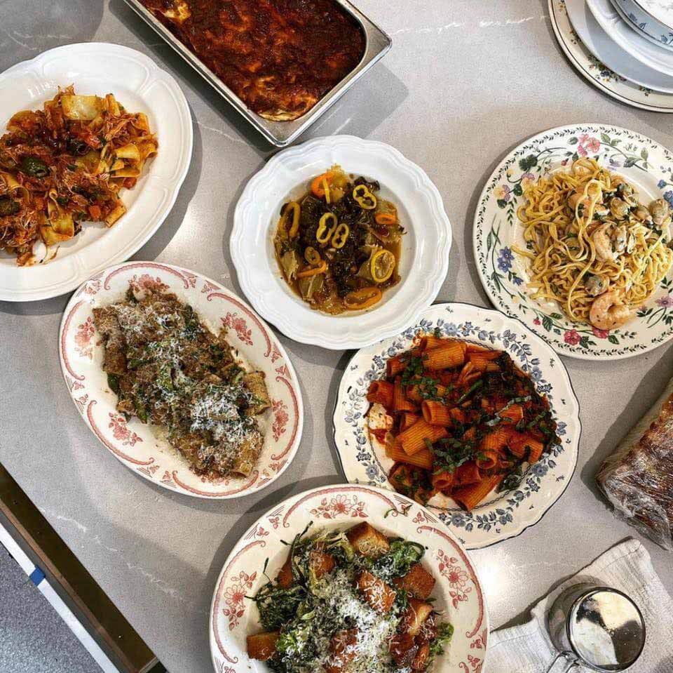 Spread of food from Luca