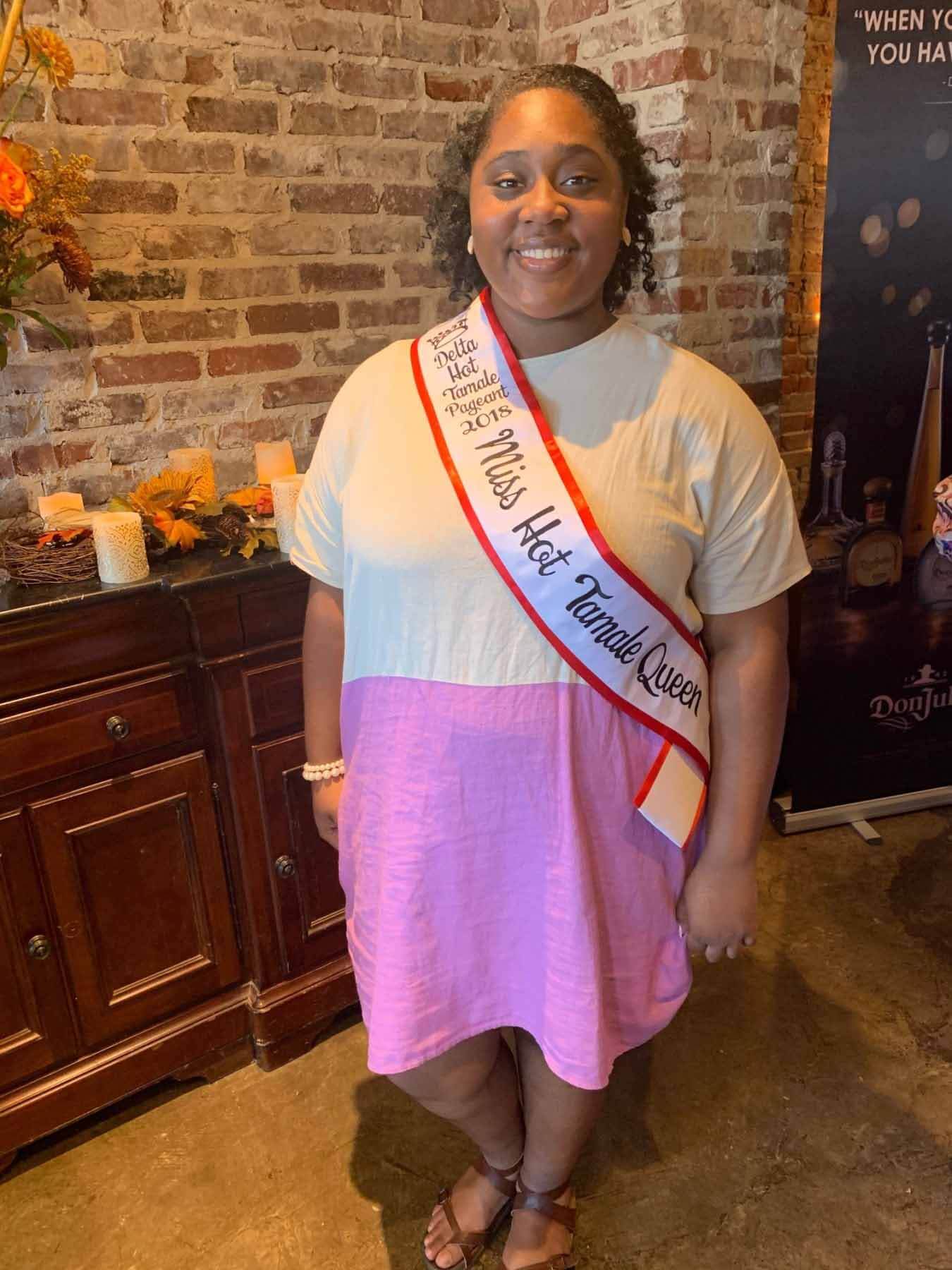 Miss Hot Tamale Queen at 2018 Delta Hot Tamale Pageant