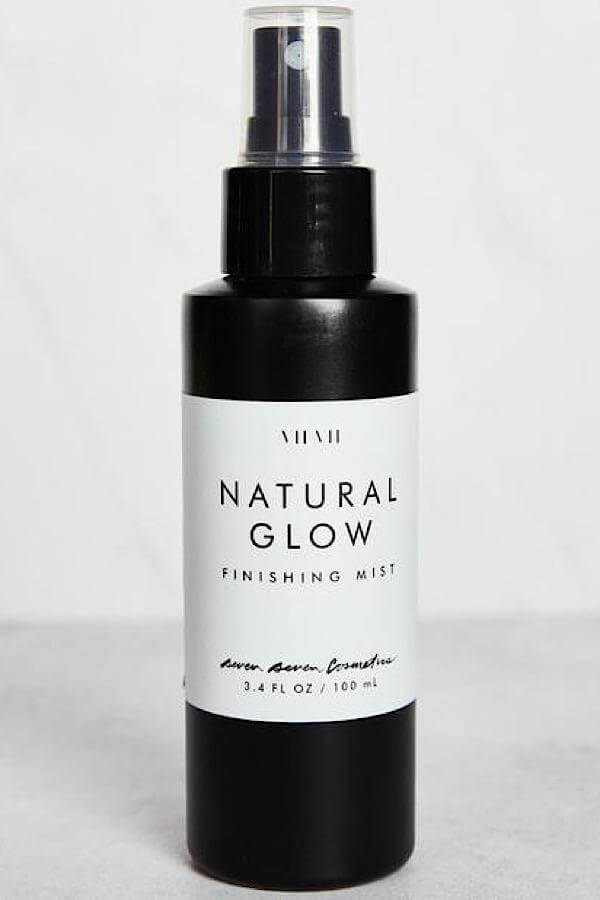 Natural Glow finishing mist, $25, from SVM Boutique | Image: SVM Boutique Nashville FINDS April: Natural Glow finishing mist in a spray bottle