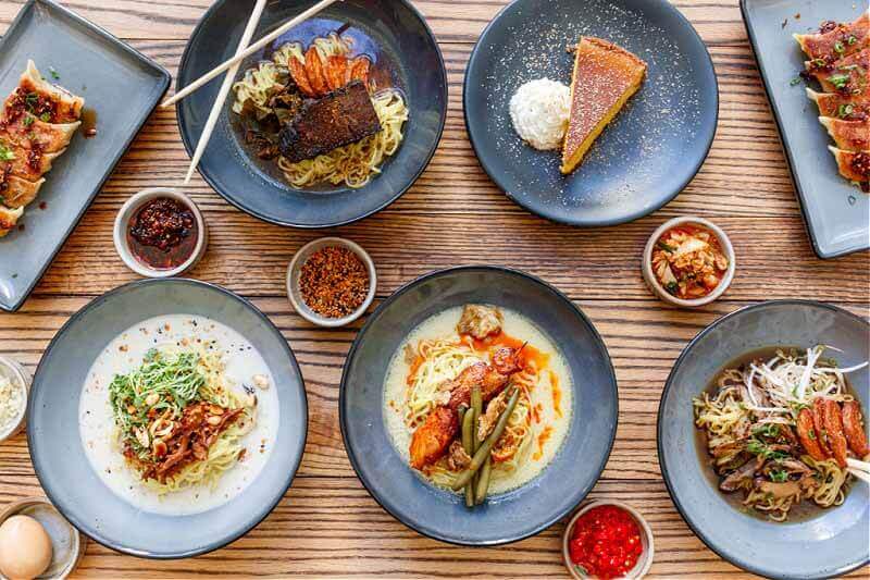 Nashville has an abundance of new dining destinations to discover. Image: Amy Whidby New restaurant NASHi Noodles menu overview, with ramen galore