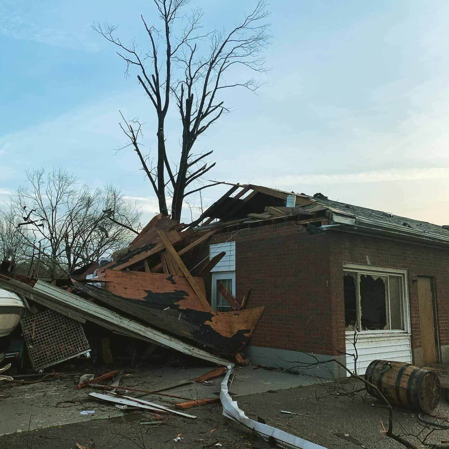 Dave Puncochar's home after Nashville tornado