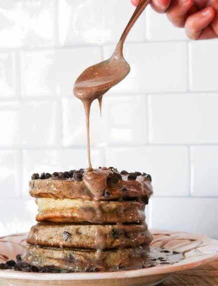 Specialty pancakes are delicious.