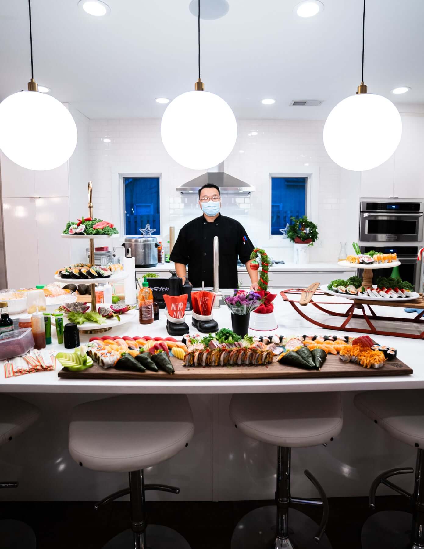 Sushi Jimmi at in-home private dinner