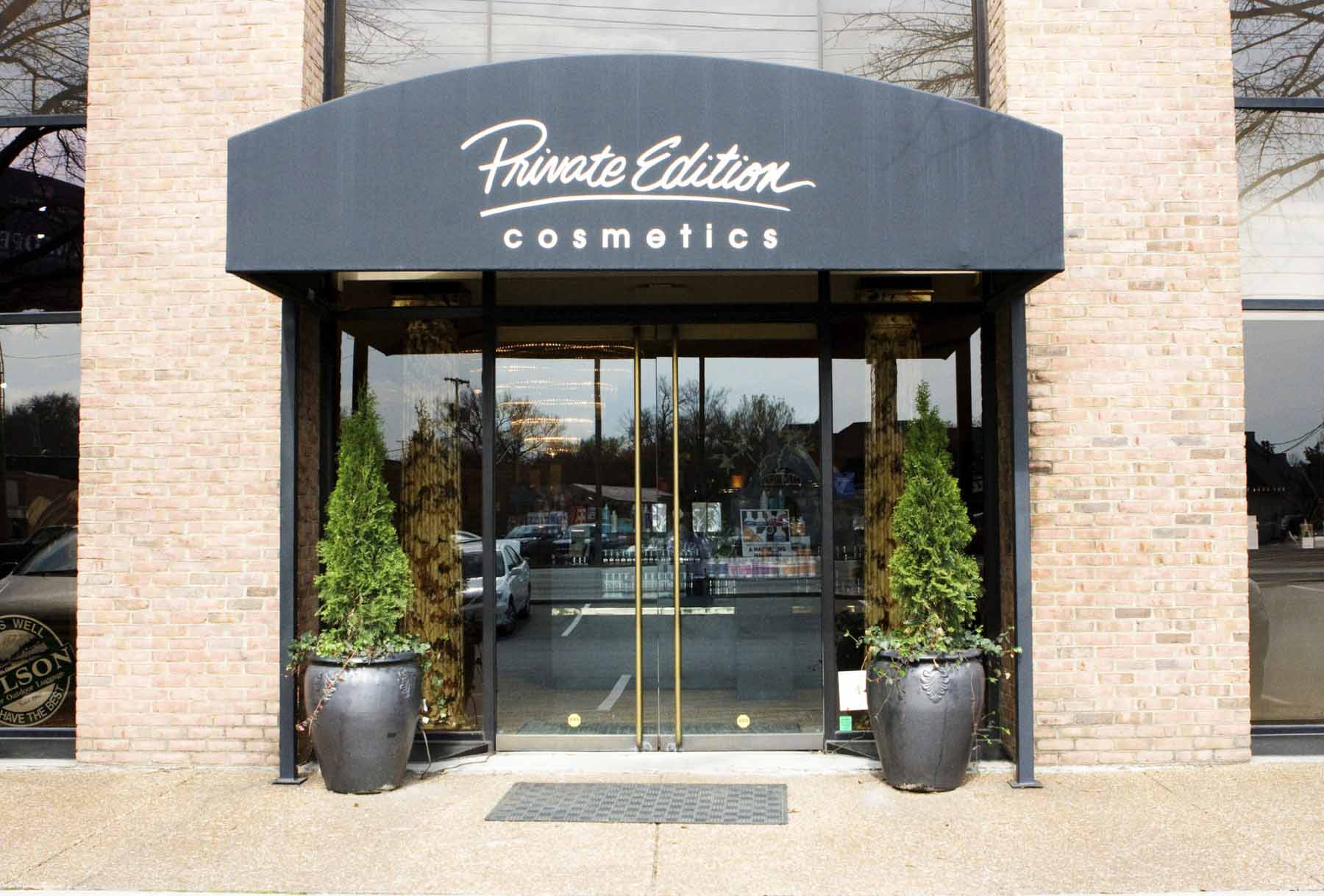 Though Private Edition has moved several times over the years, it's currently located in Grace's Plaza in Green Hills. Image: Private Edition The exterior of Private Edition, which is celebrating 40 years in business