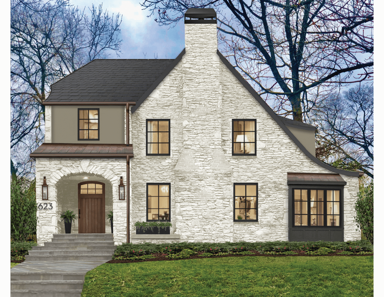 Exterior rendering of 2811 Belmont Boulevard