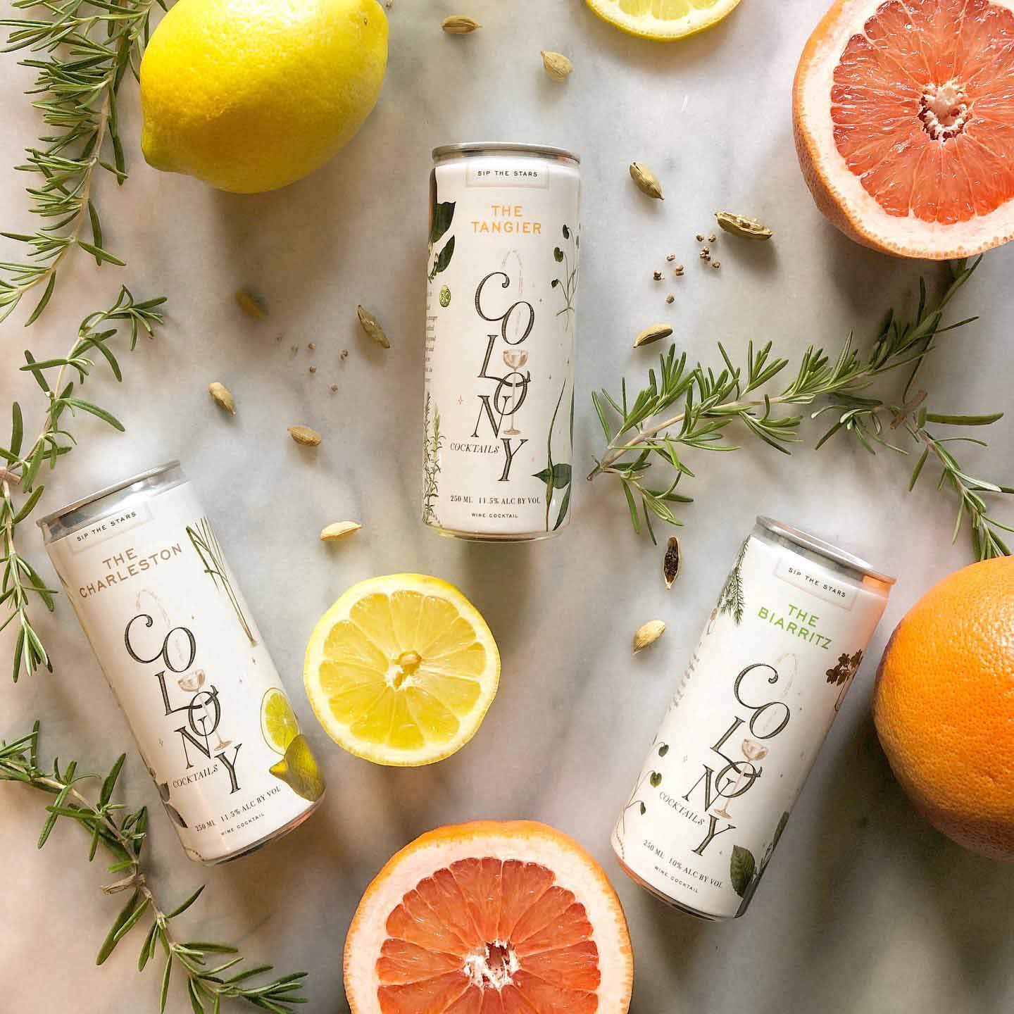 For every sip, they give back. Image: Colony Cocktails Colony Cocktails