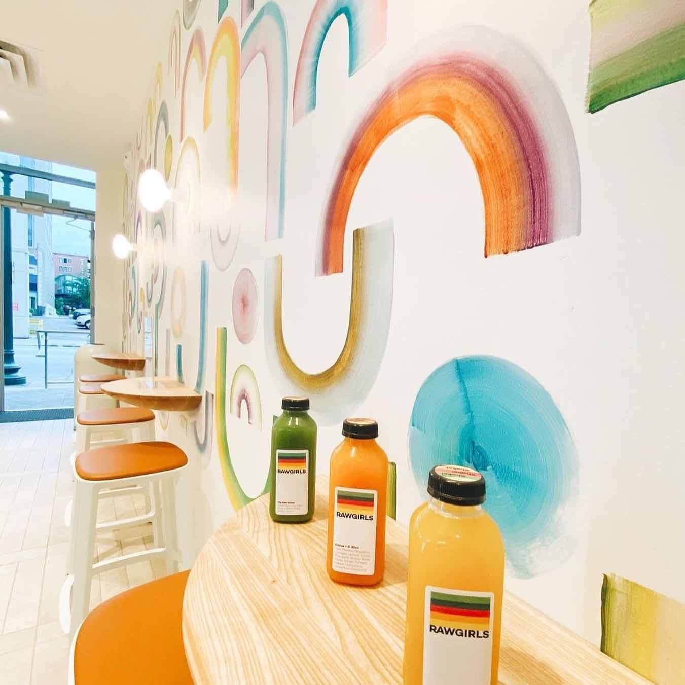 Head to Raw Girls' new downtown location for fresh-pressed juice, salads, baked goods and more. Image: Raw Girls Juices at Raw Girls, a new Memphis restaurant