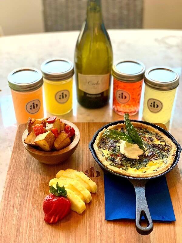 Anzie Blue Mother's Day Brunch options
