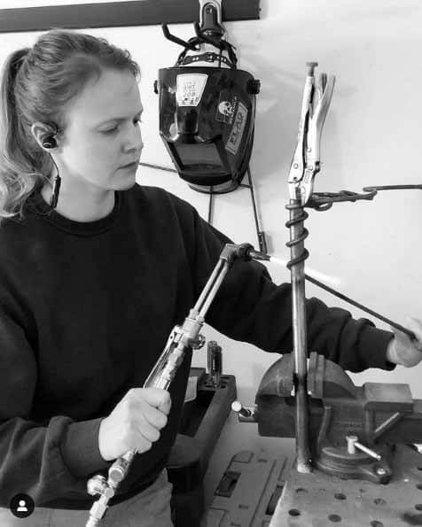 4 Trailblazing Women Changing Their Industries - 4 Kris Albro is a metalworker and U.S. Air Force veteran.