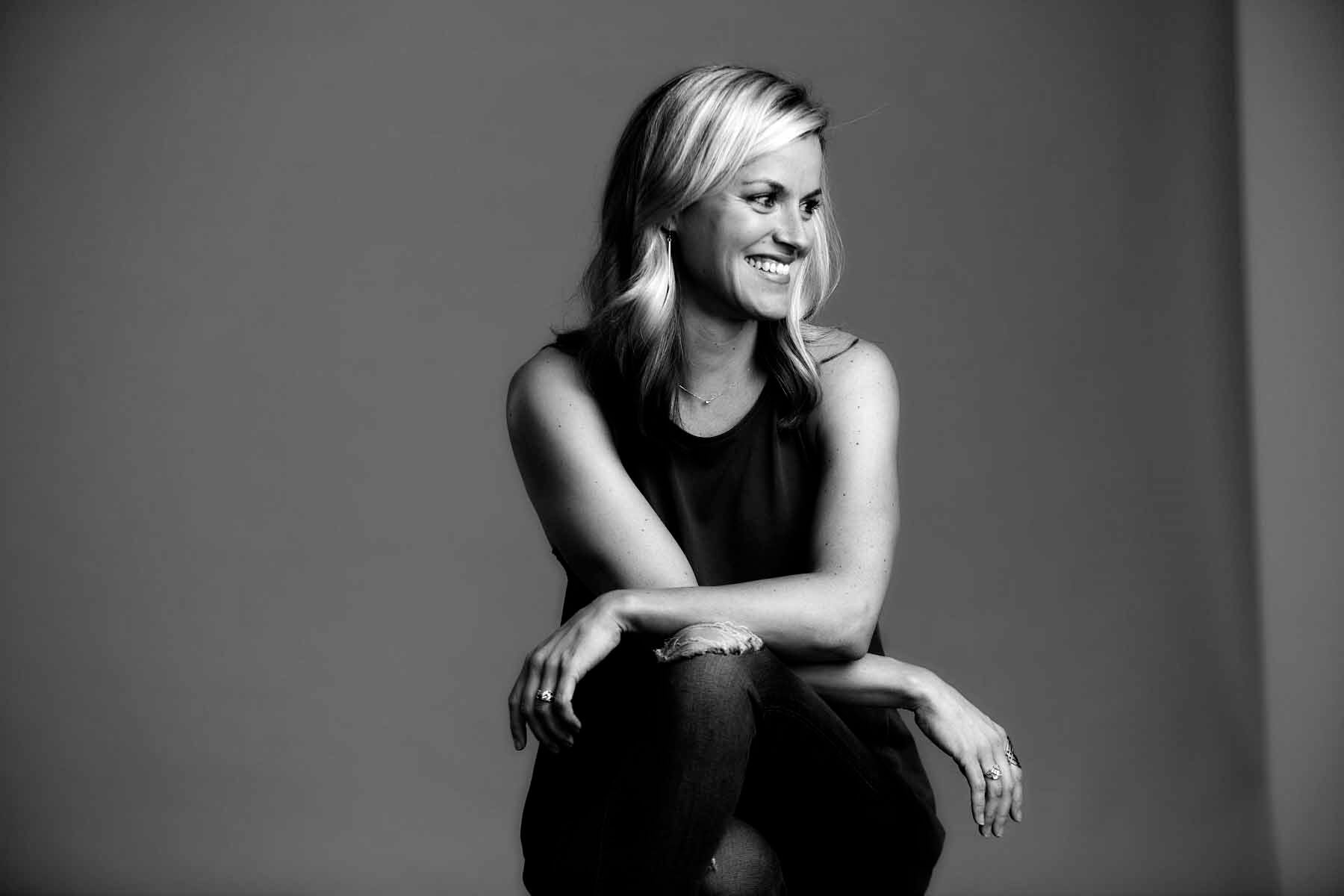 Meet Beth Winterburn, our newest FACE of Memphis. Image: Micah Kandros Black and white photo of Beth Winterburn smiling
