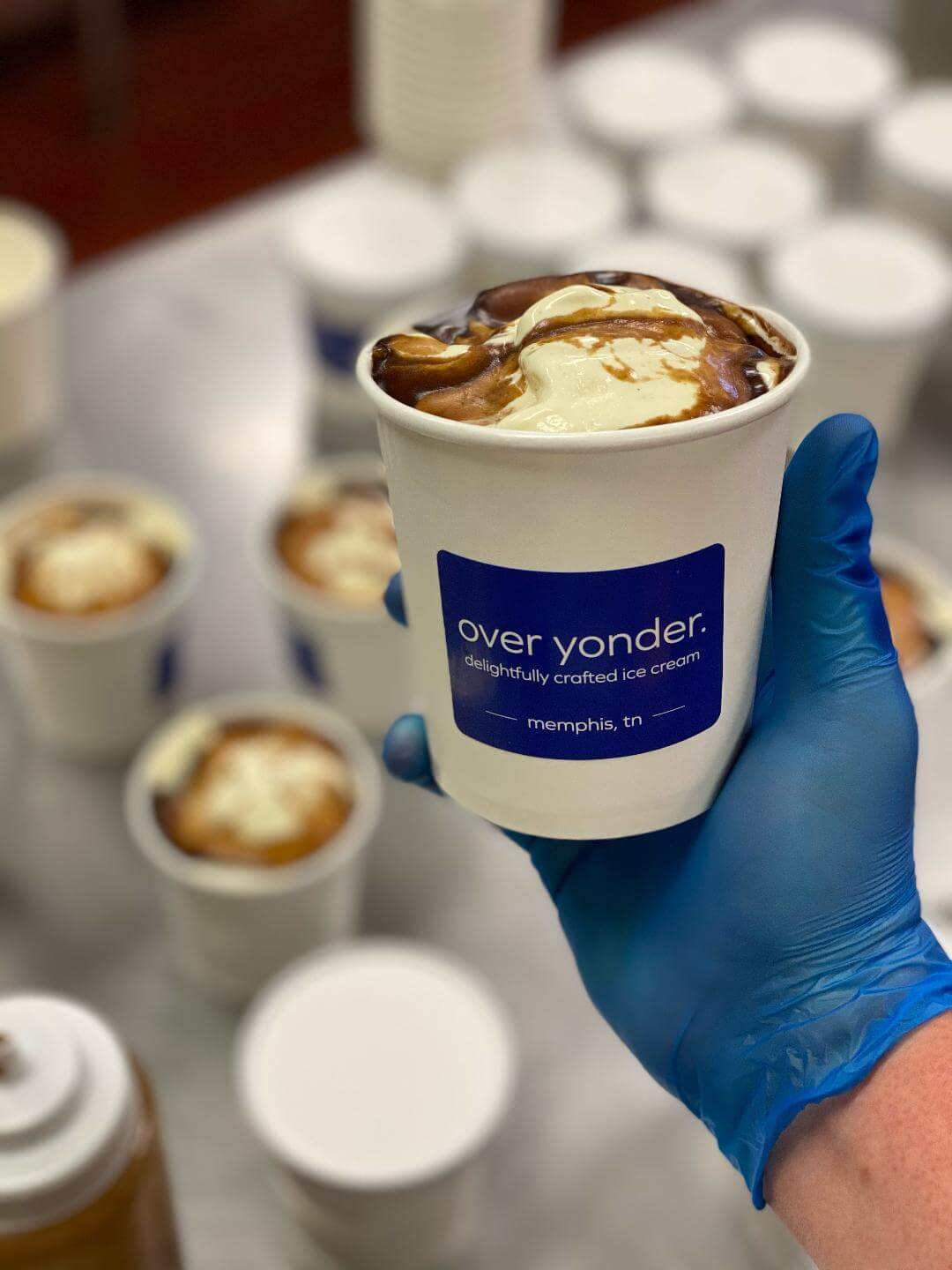 Over Yonder ice cream is made in-house. Yum! Image: Schuyler O’Brien Over Yonder ice cream