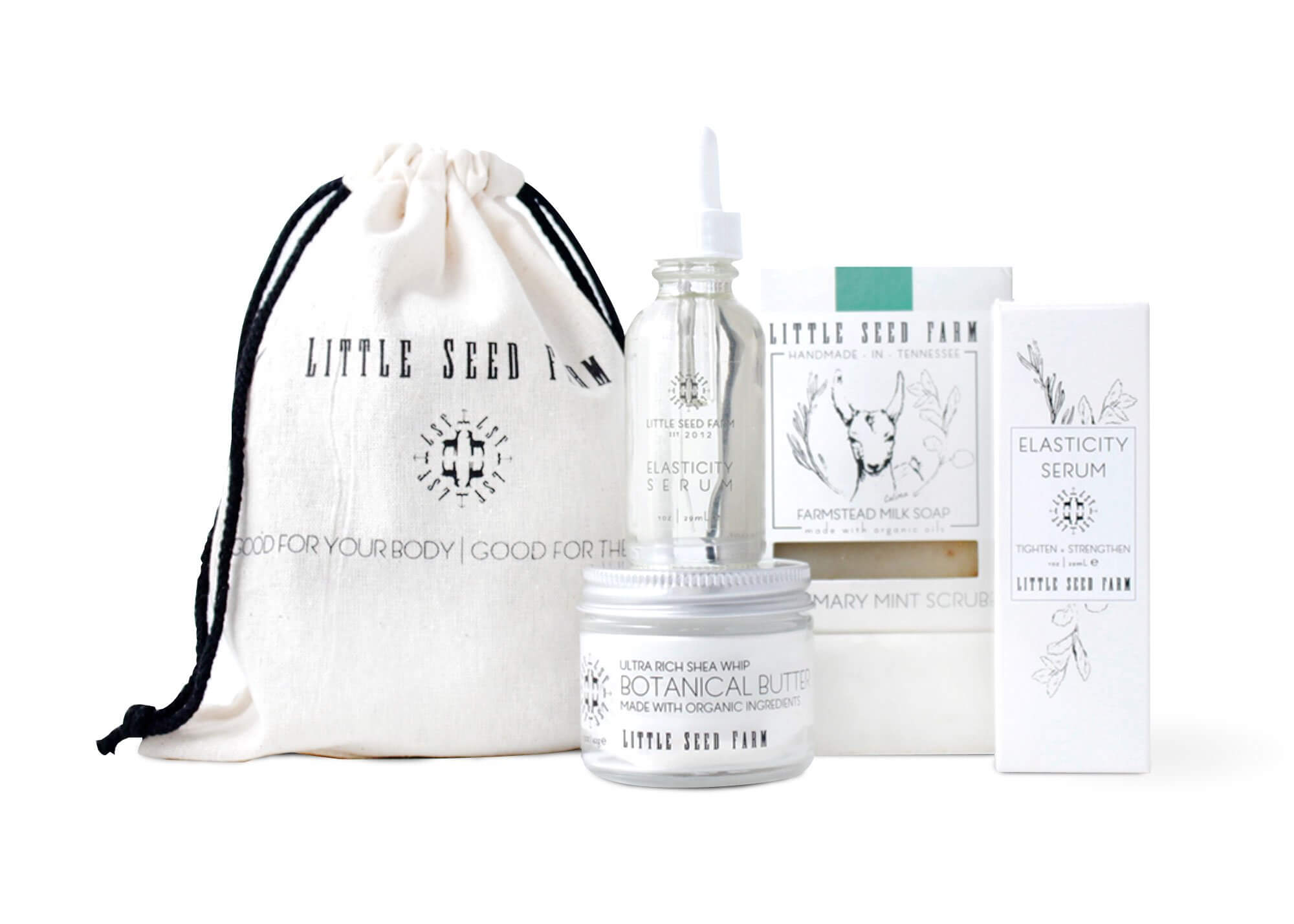 Little Seed Farm expectant mother gift set
