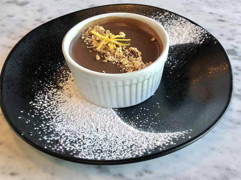 chocolate hazelnut pot du creme miel