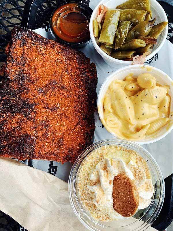 ribs and sides from peg leg porker, nashville's must-eat dishes