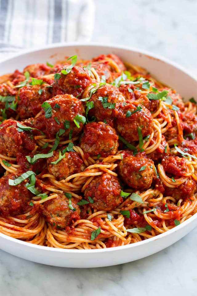 Get your pasta fix at Milano Italian Restaurant's new Louisville location. Image: Milano Italian Restaurant Spaghetti and meatballs from Milano Italian Restaurant