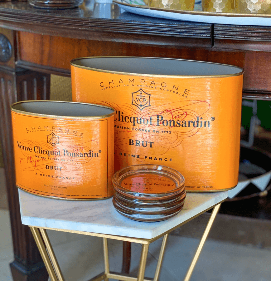 Letterboxes, $36-$68, at Charlottes | Image: Charlotte's Veuve Cliquot Letterboxes