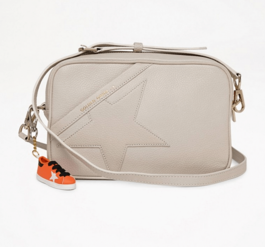Bag, $530, at Mosaic | Image: Mosaic Southern Luxe Loves: golden goose off white bag