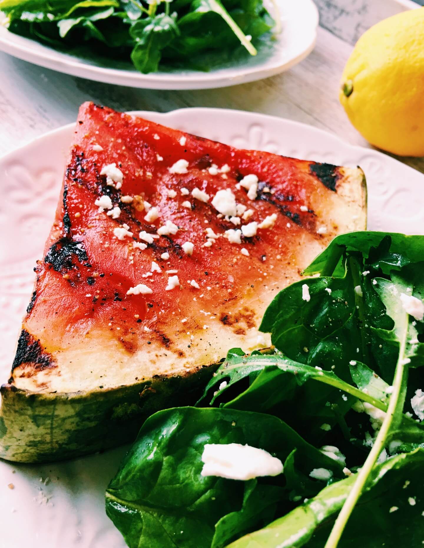 Grilled watermelon, a summer fruit recipe