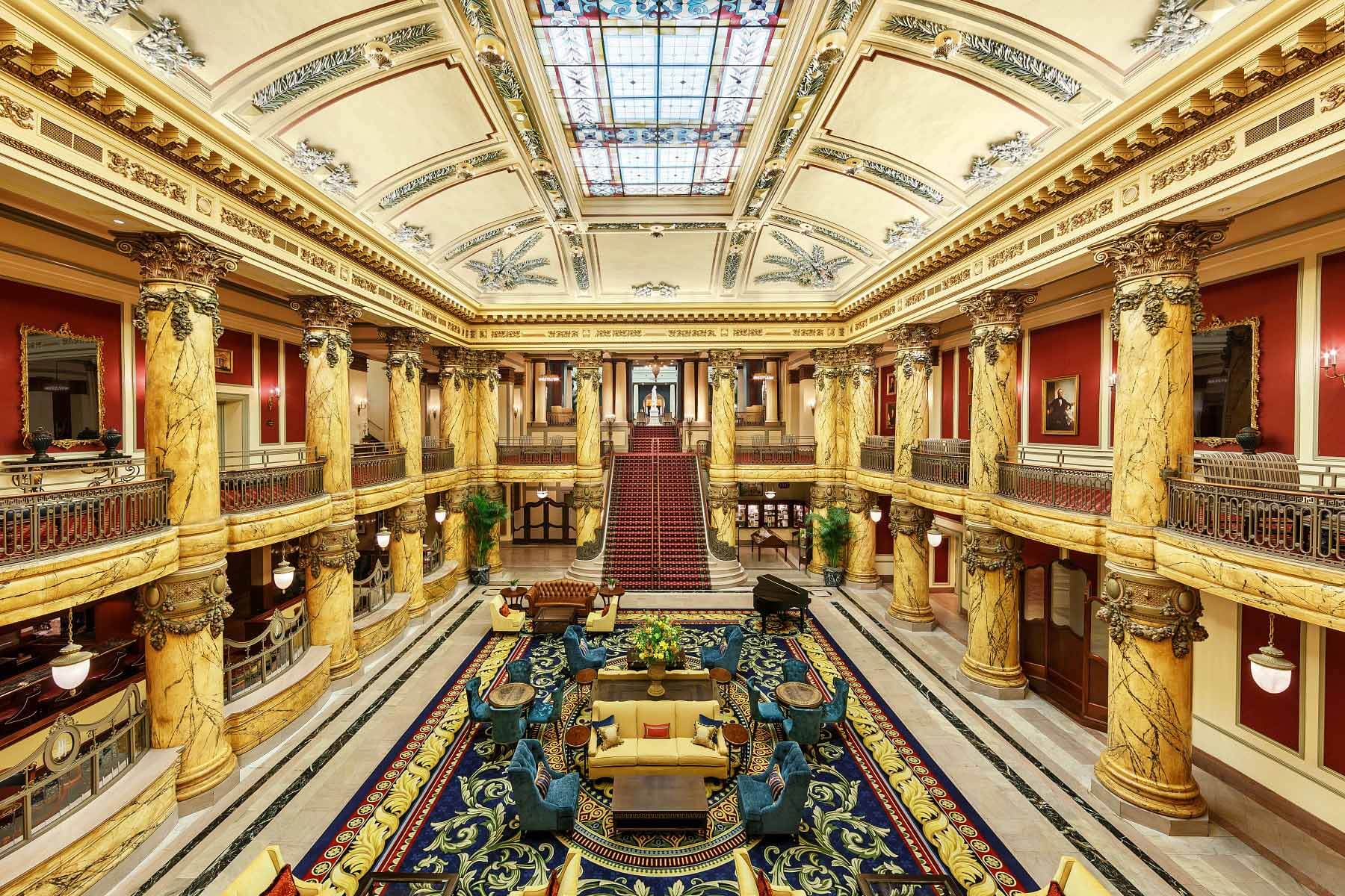 Lobby of The Jefferson Hotel