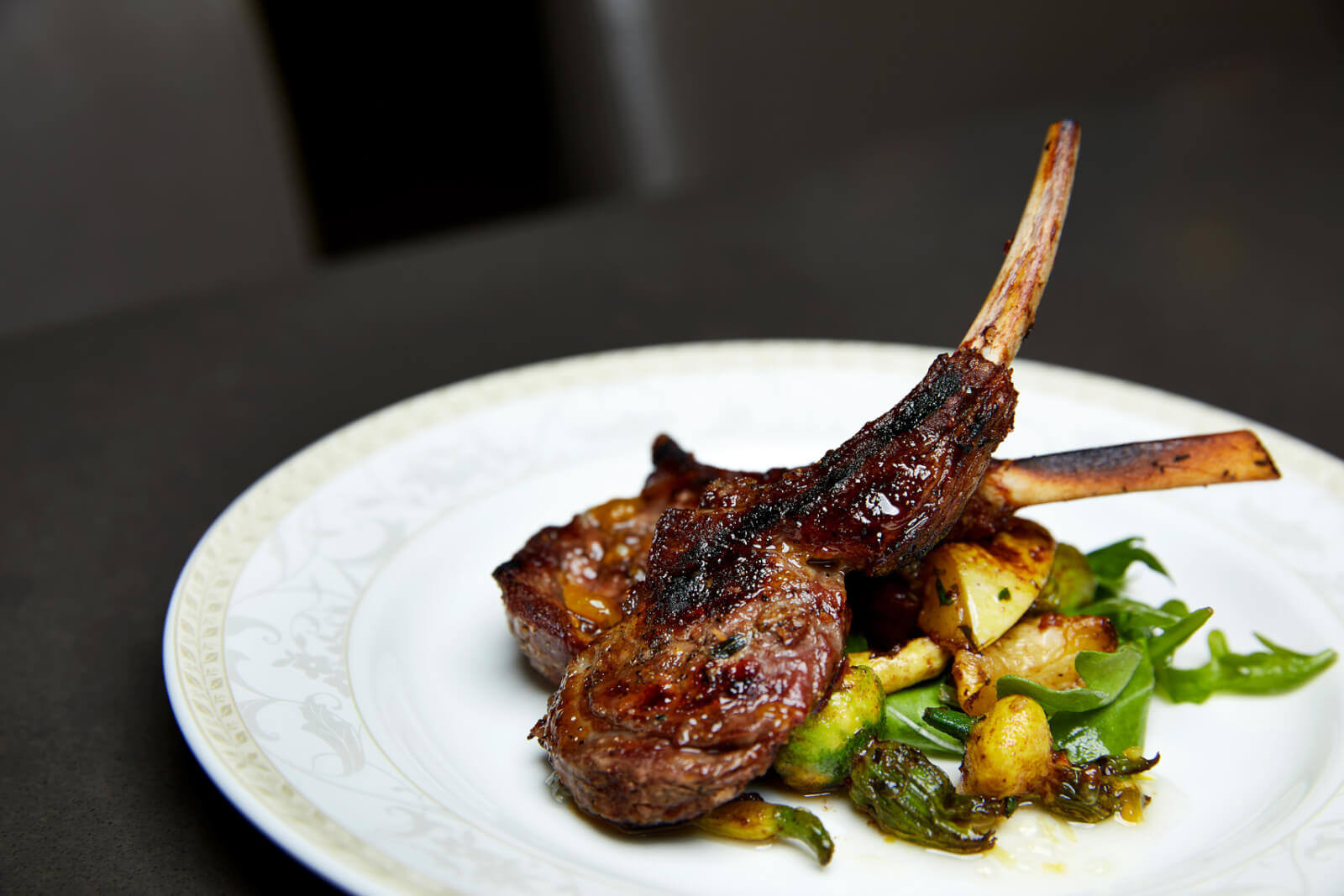 Lamb chops from Wild Swann