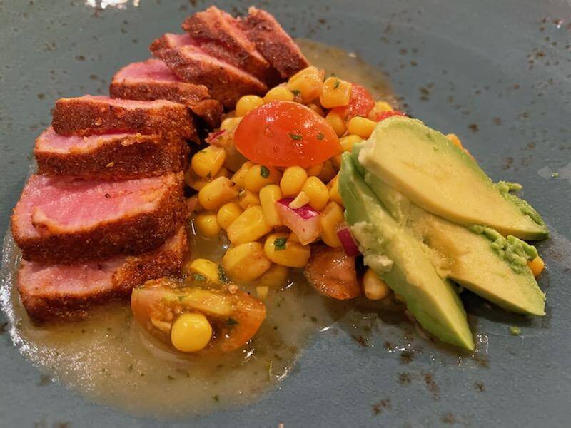 Bronzed tuna from The Paramount